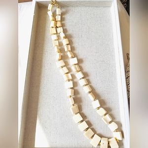 VINTAGE | Necklace | Ivory and Brass